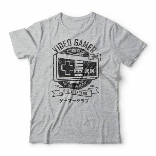 Camiseta Gamer Retrô Club