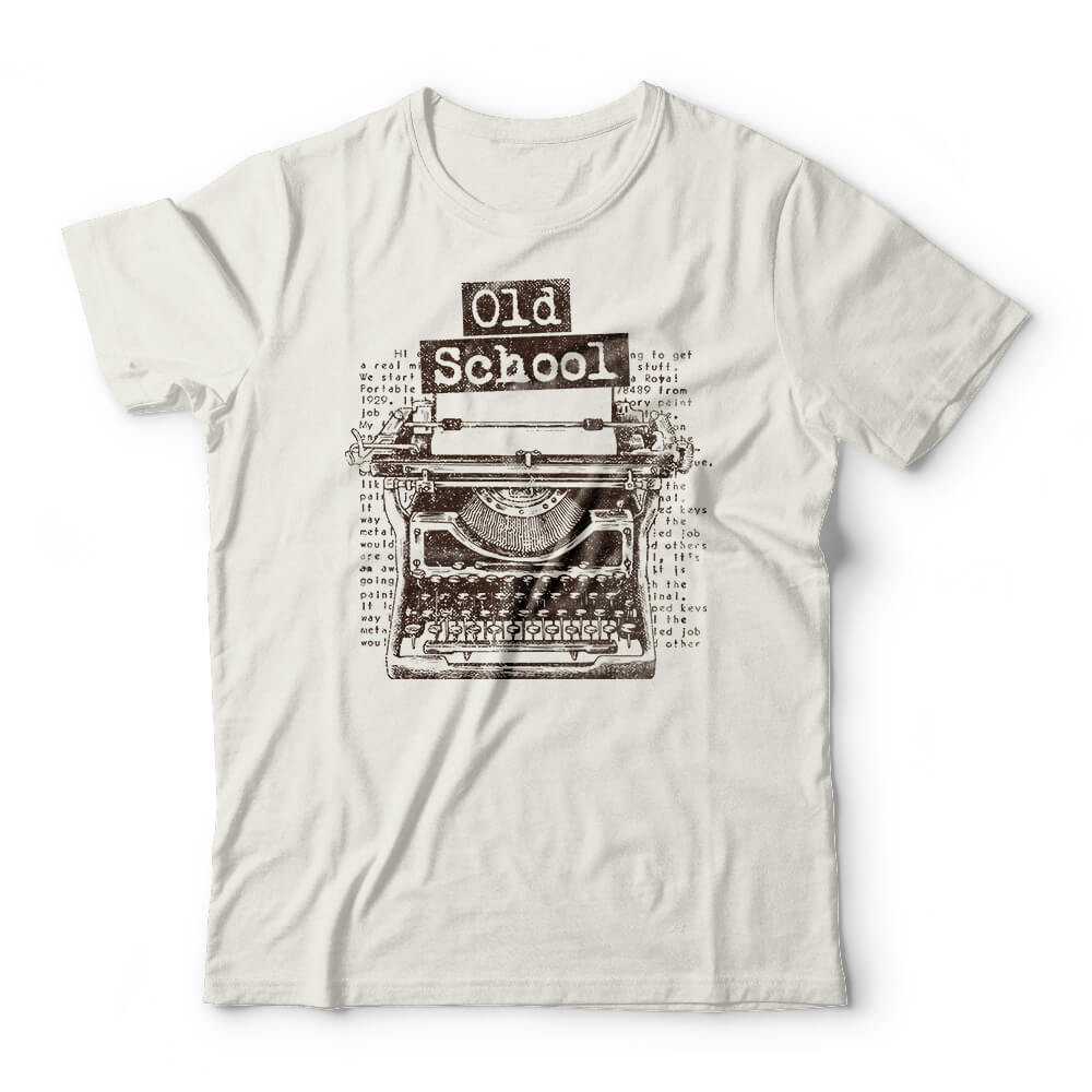 Camiseta Old School Typewriter