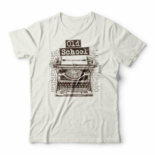 Camiseta Old School Typewriter