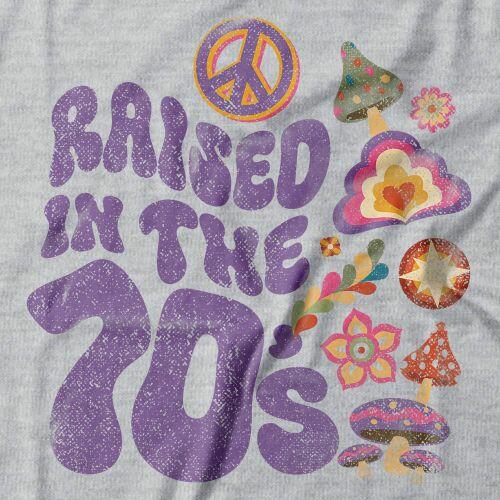 Camiseta Feminina Raised In The 70's