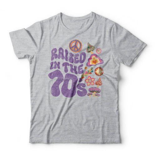 Camiseta Raised In The 70's