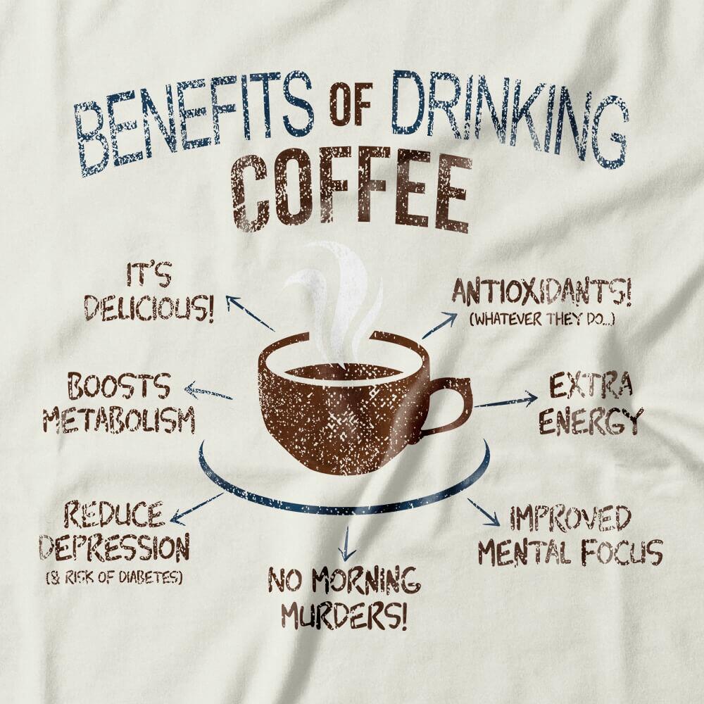 Camiseta Feminina Coffee Benefits