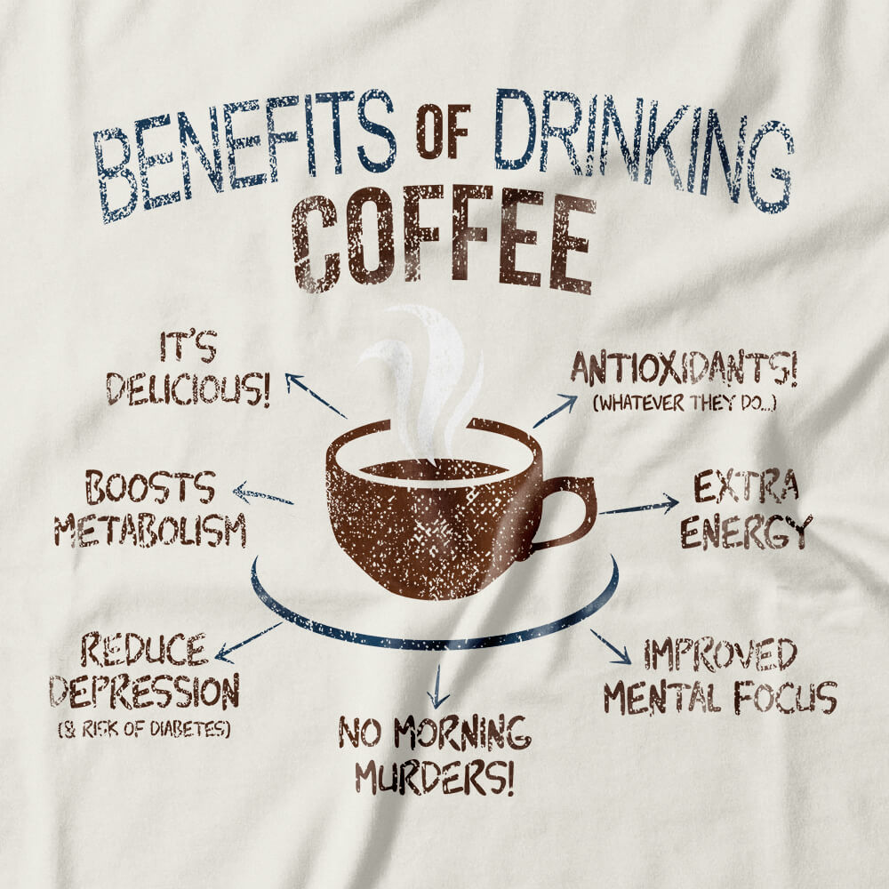 Camiseta Coffee Benefits