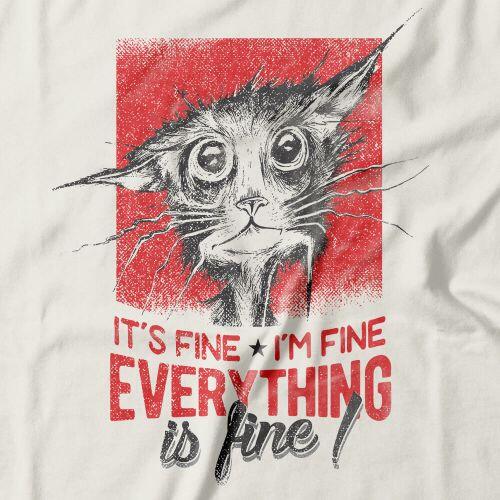 Camiseta Everything Is Fine