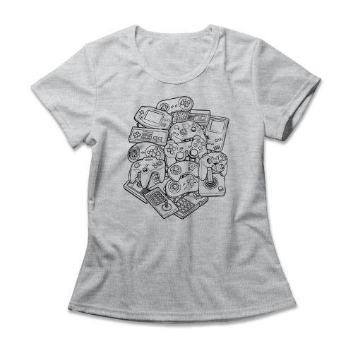 Camiseta Feminina Joysticks