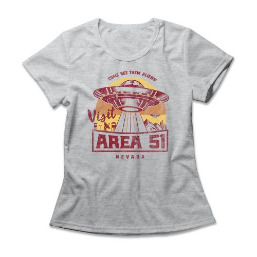 Camiseta Feminina Visit Area 51