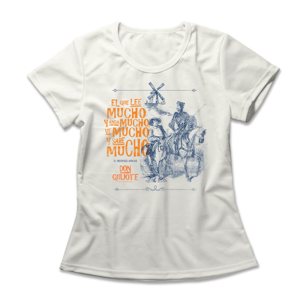 Camiseta Feminina Dom Quixote