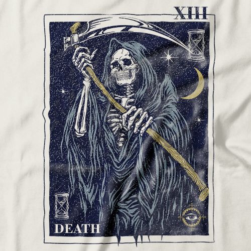 Camiseta Feminina Death Tarot Card