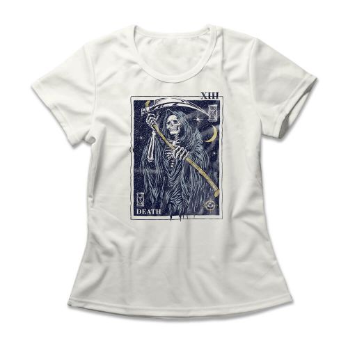 Camiseta Feminina Death Tarot Card