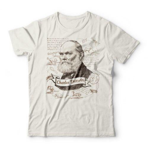 Camiseta Charles Darwin