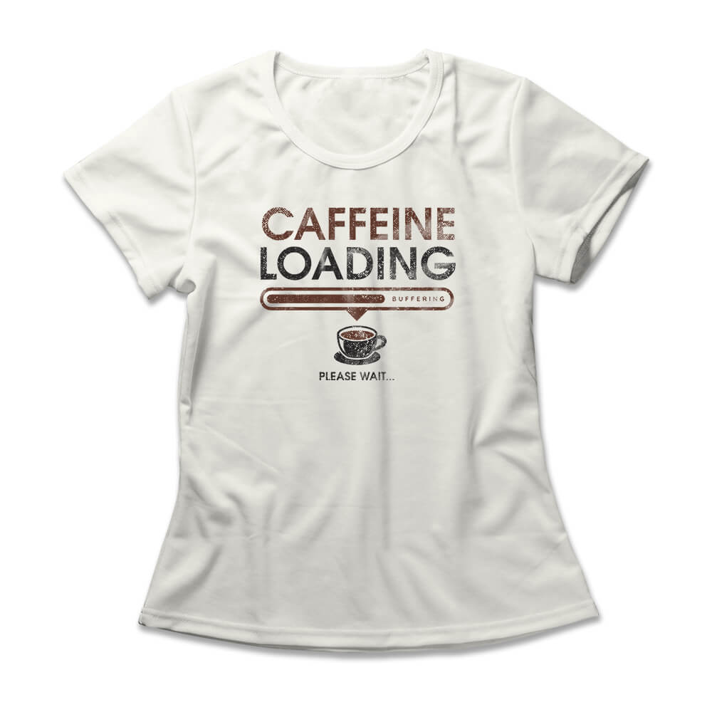 Camiseta Feminina Caffeine Loading