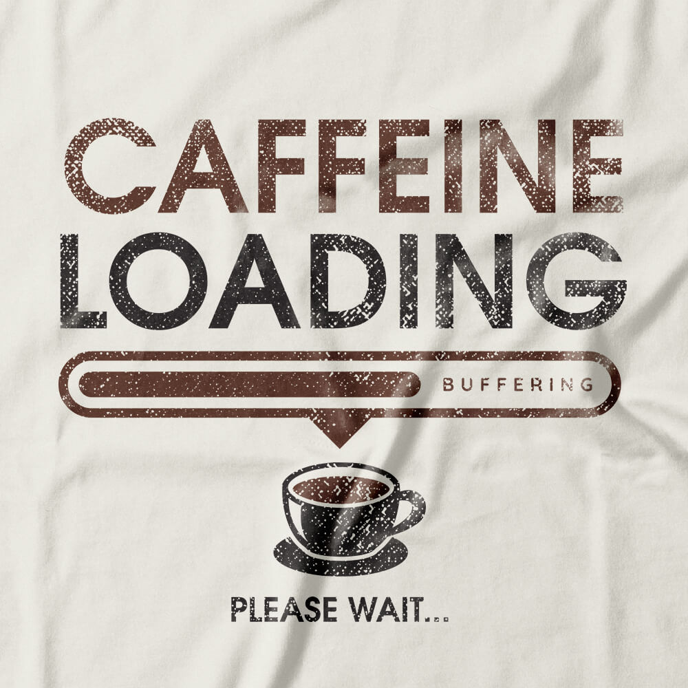 Camiseta Feminina Caffeine Loading