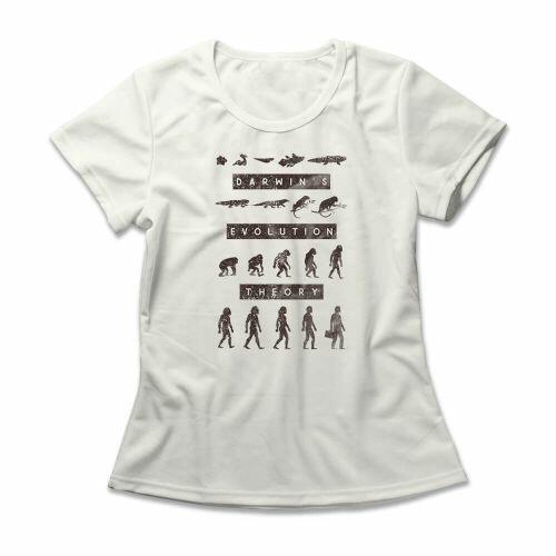 Camiseta Feminina Teoria Da Evolu��o