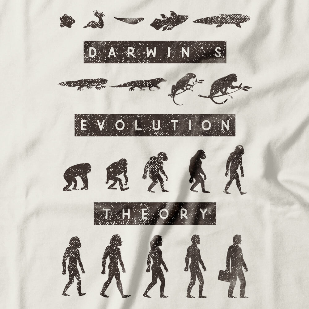 Camiseta Teoria Da Evolução