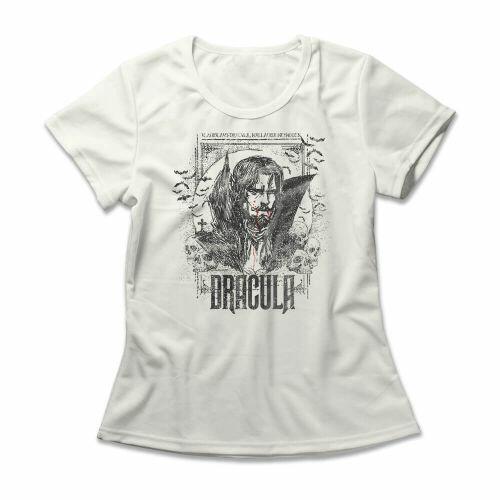 Camiseta Feminina Dr�cula