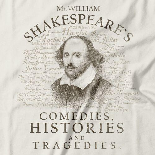 Camiseta Feminina Shakespeare