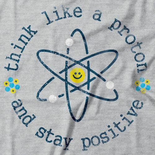 Camiseta Feminina Think Like A Proton