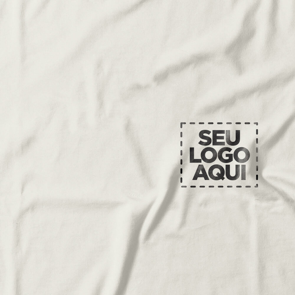 Camiseta Personalizada Oversized Peito - Envie a sua arte