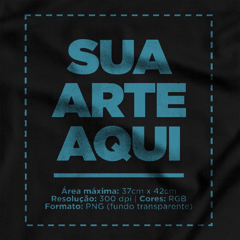 Camiseta Personalizada Regata Frente - Envie a sua arte