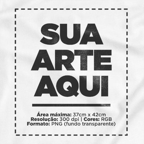 Camiseta Personalizada Regata Frente - Envie a sua arte