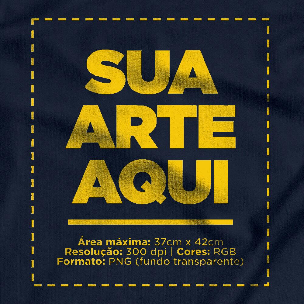 Camiseta Personalizada Regata Frente e Costas - Envie a sua arte