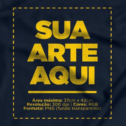 Camiseta Personalizada Regata Frente e Costas - Envie a sua arte