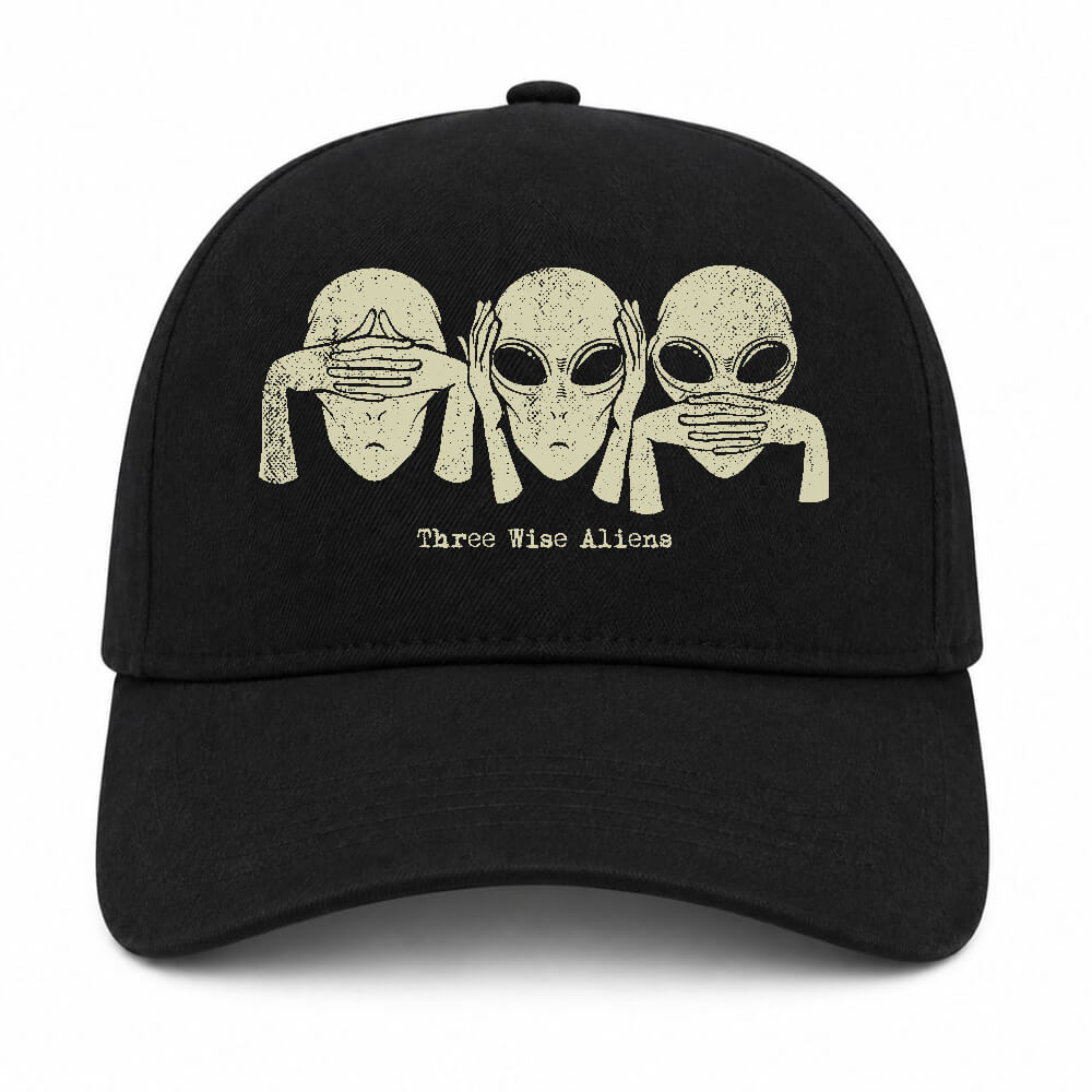 Boné Three Wise Aliens