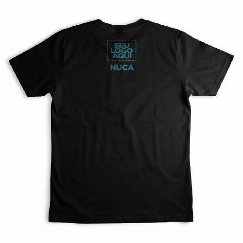 Camiseta Personalizada Algod�o Pima Frente e Nuca - Envie a sua arte