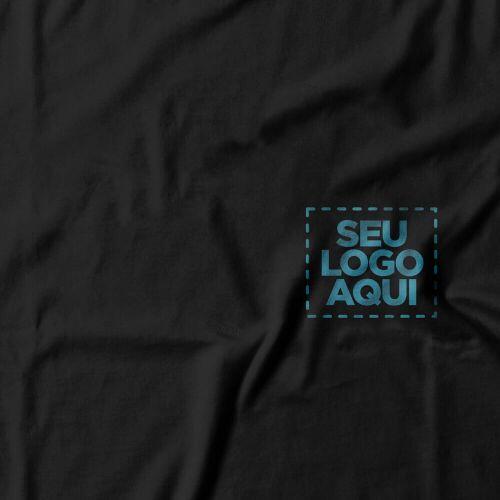 Camiseta Personalizada Algod�o Pima Peito - Envie a sua arte