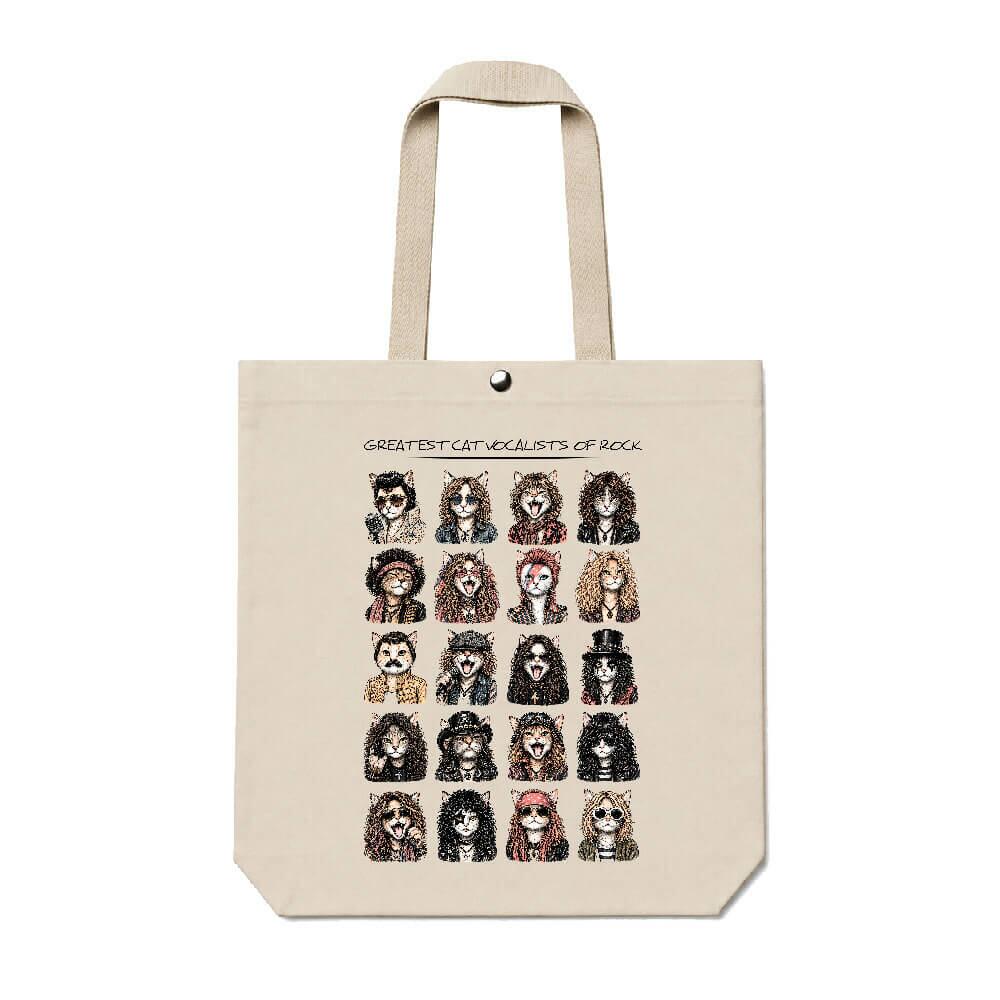 Ecobag Gatos Vocalistas do Rock