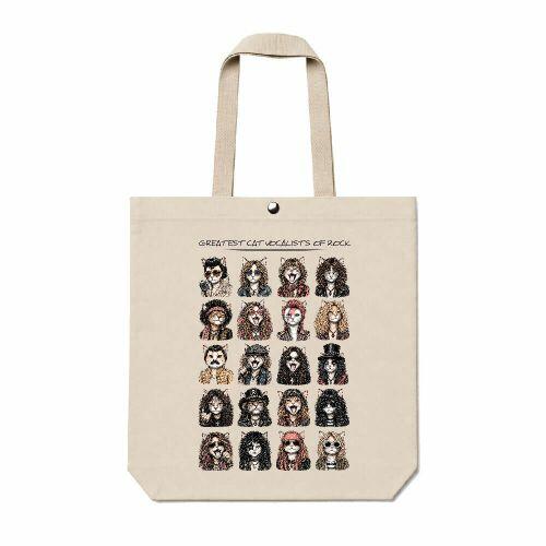 Ecobag Gatos Vocalistas do Rock