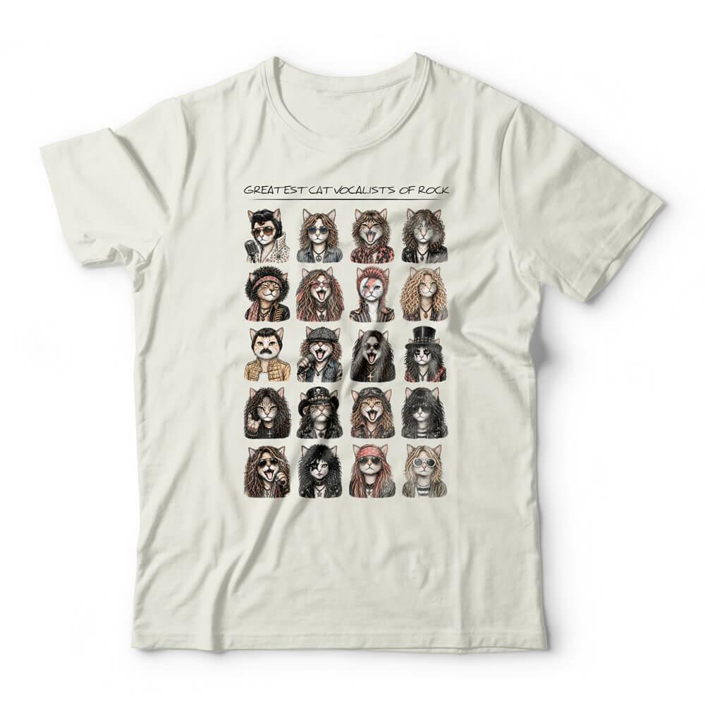 Camiseta Gatos Vocalistas do Rock