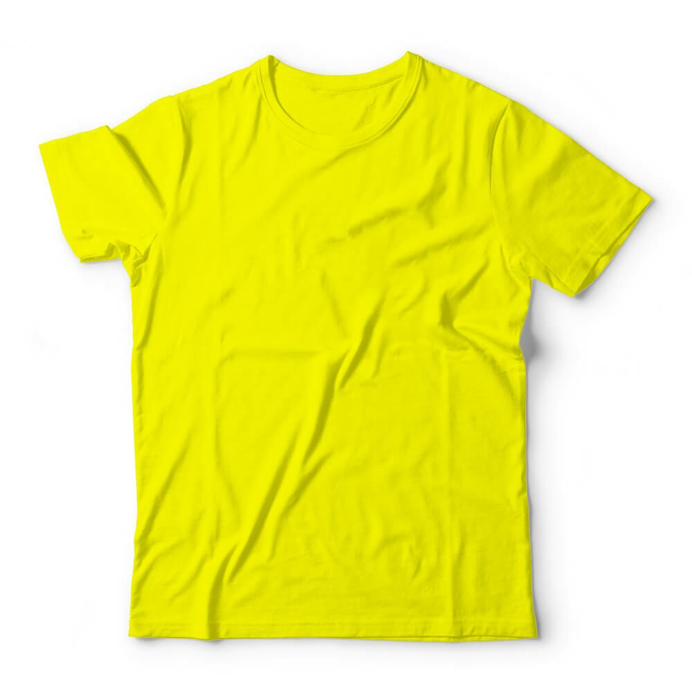 Camiseta Básica Amarela