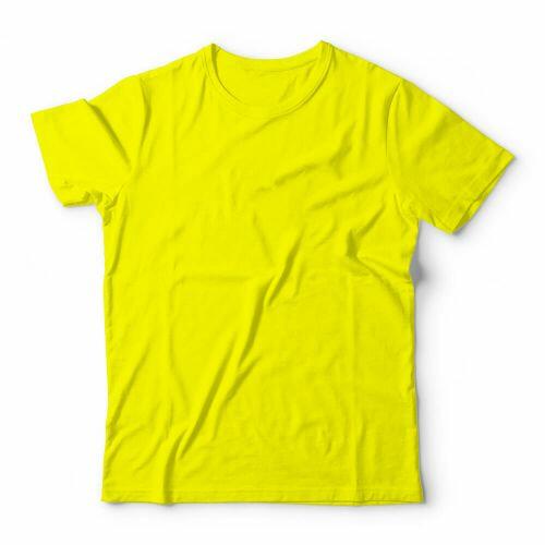 Camiseta Básica Amarela
