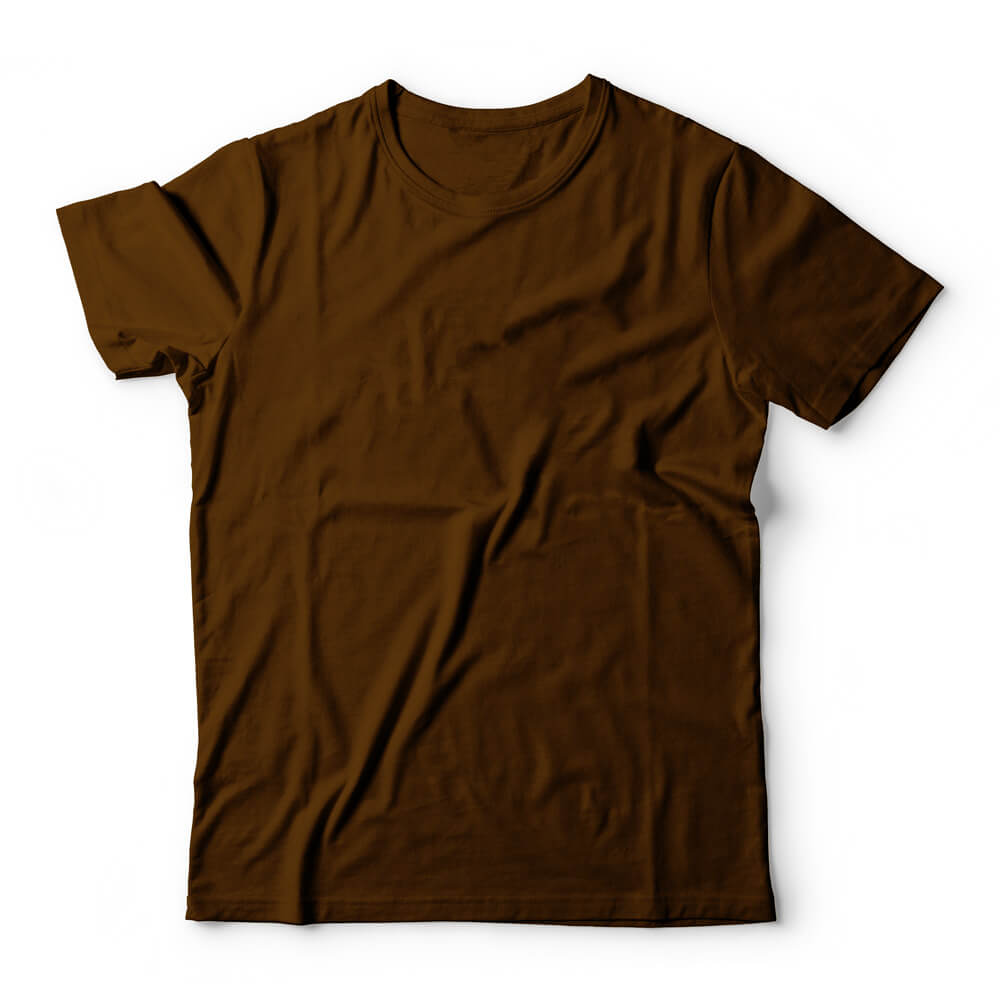 Camiseta Básica Marrom