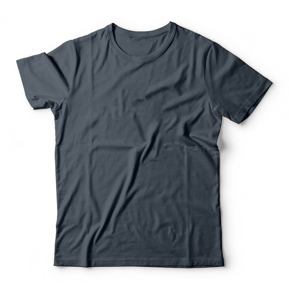Camiseta Básica Cinza Chumbo