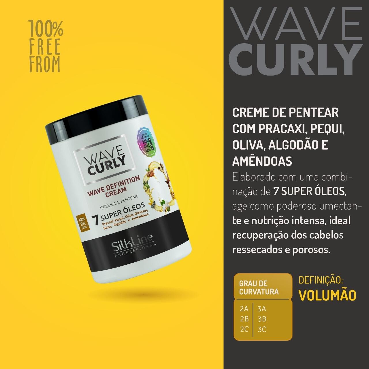 Comprar CREME DE PENTEAR 7 SUPER ÓLEOS 1KG WAVE CURLY - a partir