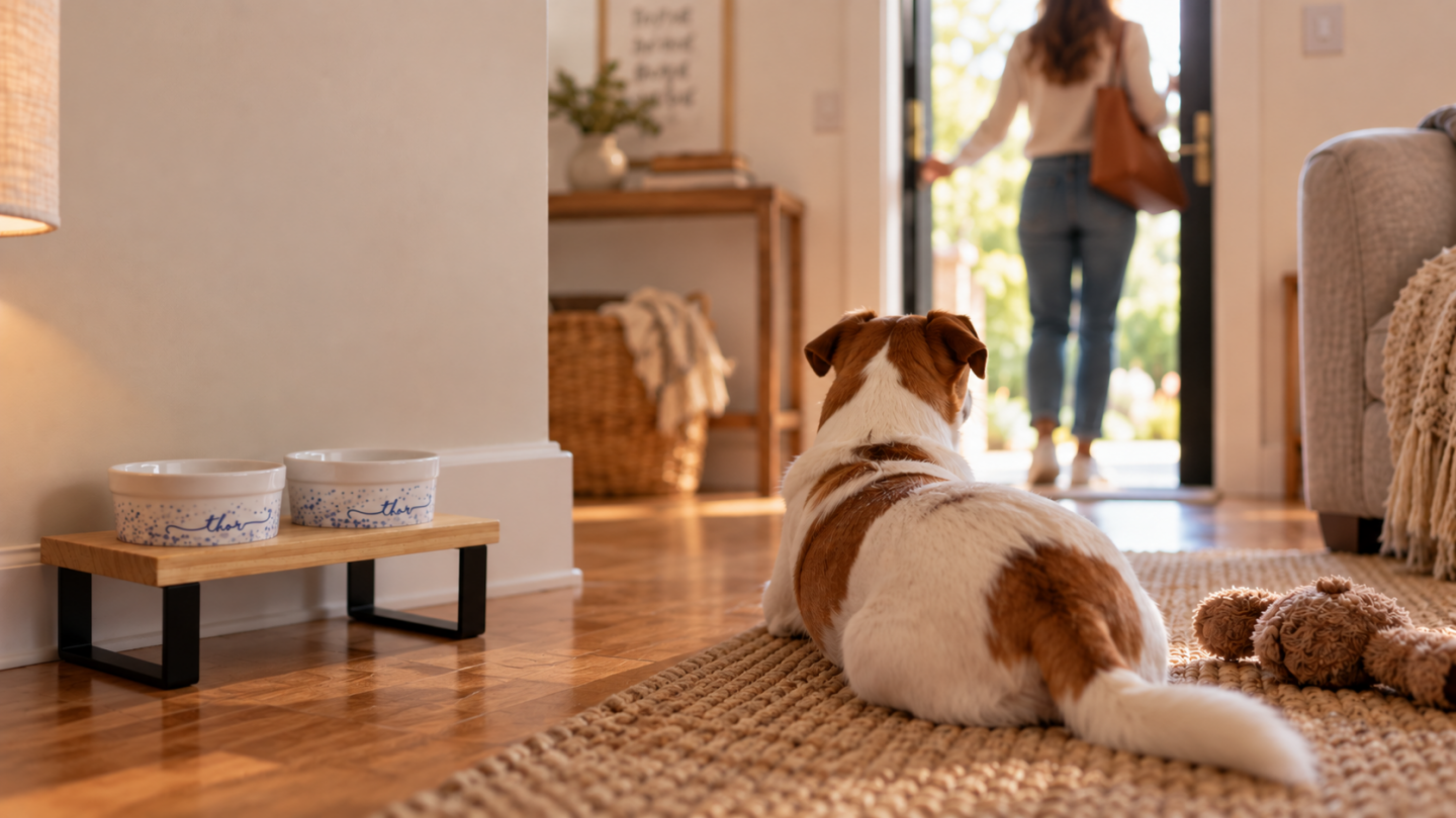 Como deixar o cachorro sozinho em casa: 9 cuidados antes de sair