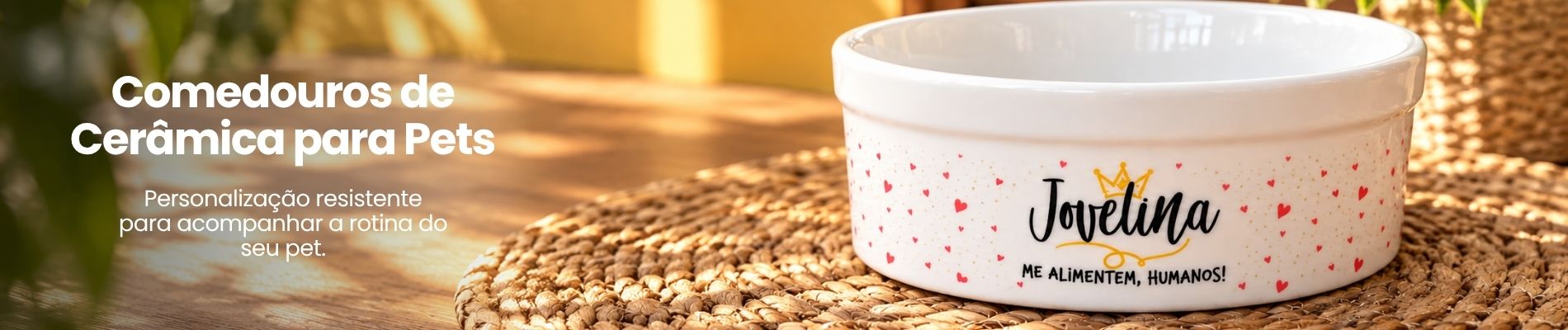 Pot Pet | Comedouros e Tigelas Personalizadas para Pets