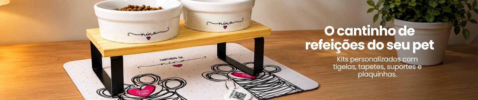 Pot Pet | Comedouros e Tigelas Personalizadas para Pets