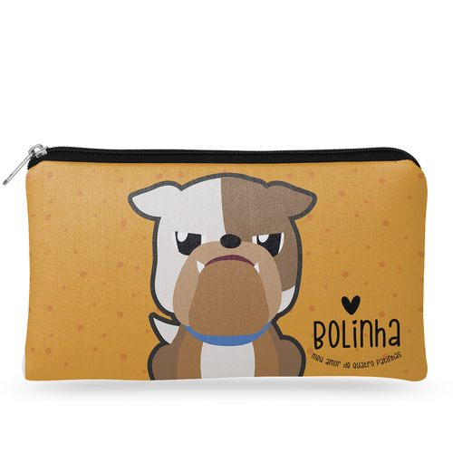 Necessaire Personalizada Buldogue Ingl�s