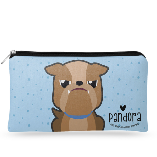 Necessaire Personalizada Buldogue Ingl�s
