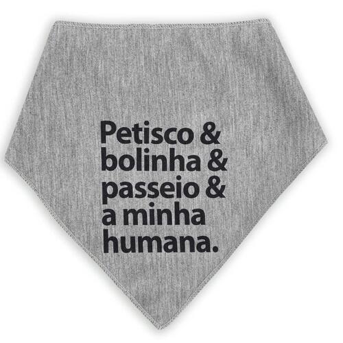 Bandana Para C�es Tudo o Que Eu Mais Amo na Vida