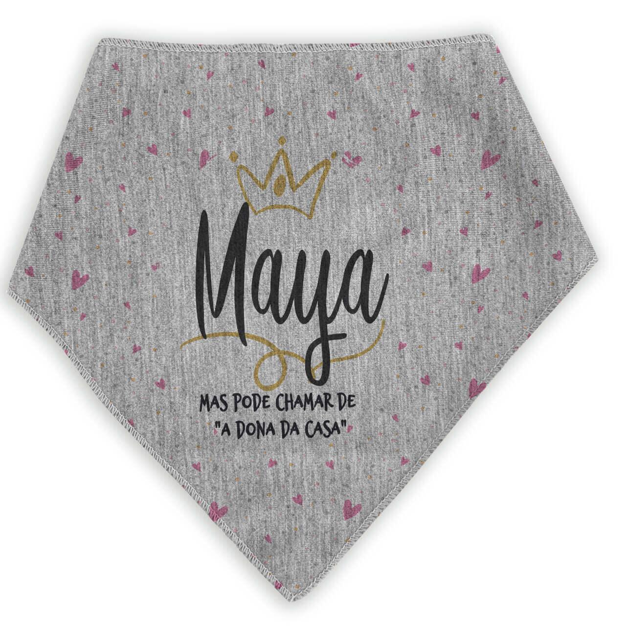 Bandana Personalizada Pode Me Chamar de "A Dona da Casa" - Princesa