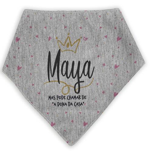 Bandana Personalizada Pode Me Chamar de "A Dona da Casa" - Princesa