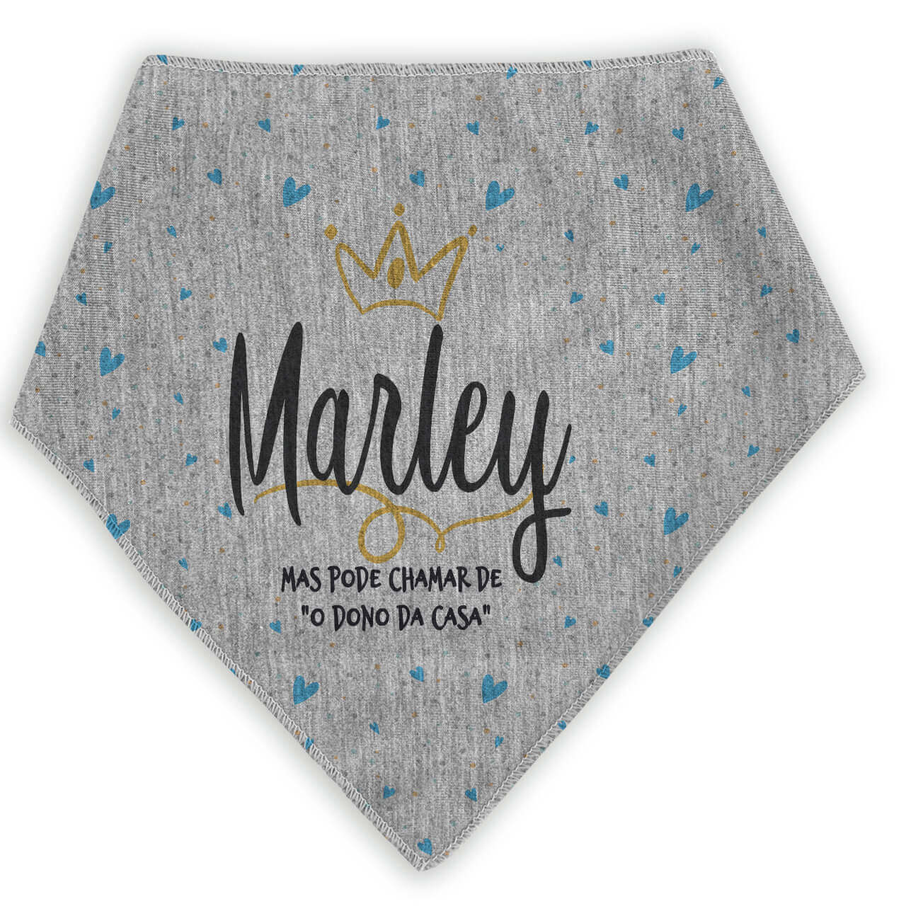 Bandana Personalizada Pode Me Chamar de "O Dono da Casa" - Macho