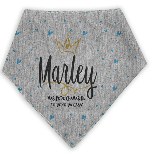 Bandana Personalizada Pode Me Chamar de "O Dono da Casa" - Macho