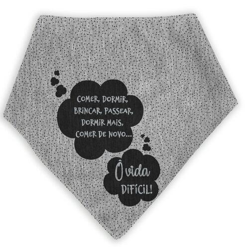 Bandana Para Pets Comer Dormir Brincar Passear ... � Vida Dif�cil