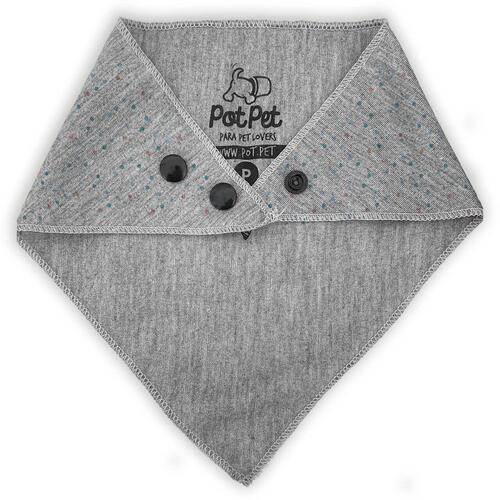 Bandana Para Pets A Vida � Curta Me Deixa Subir Na Cama Roxa e Verde