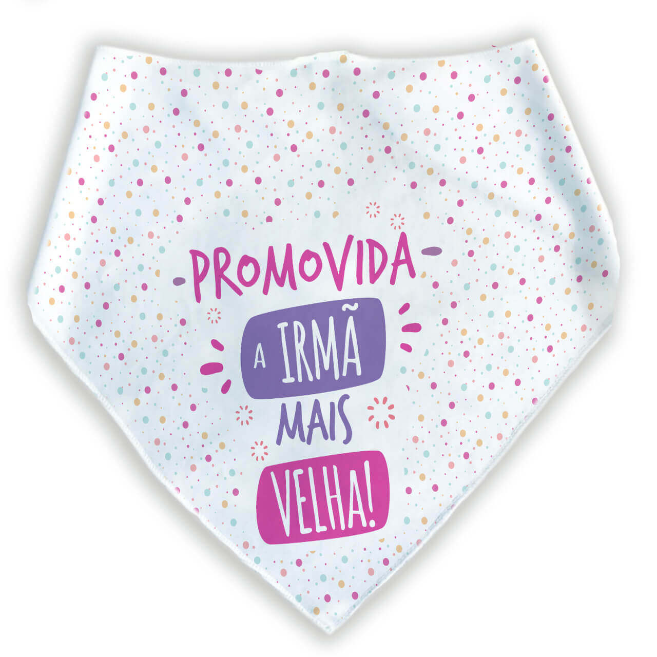 Bandana Para Cães e Gatos Promovida a Irmã Mais Velha
